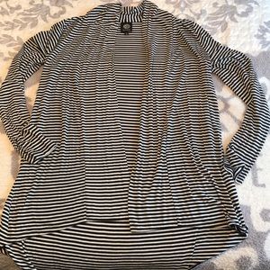 Striped Flowy Cardigan